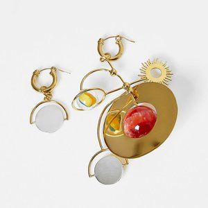 [ ISO ] Ellery Cornelius Solar System Earrings